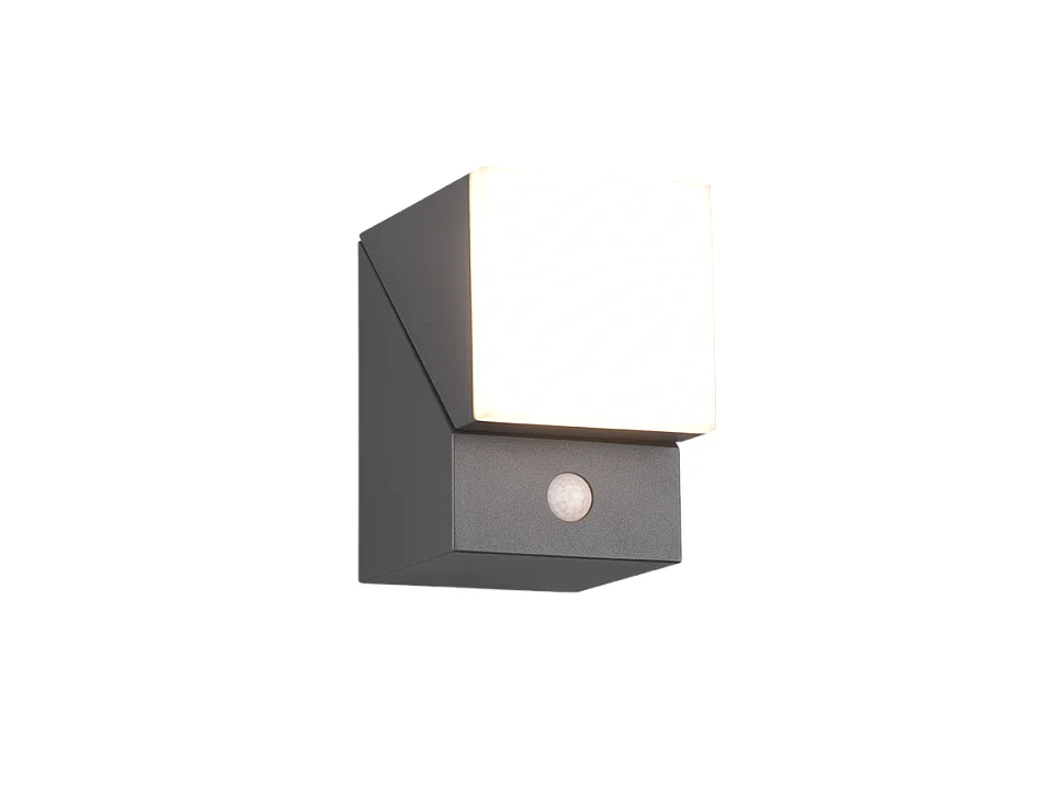 Applique da esterno LED, alluminio, antracite, 9x16x11 cm, Avon