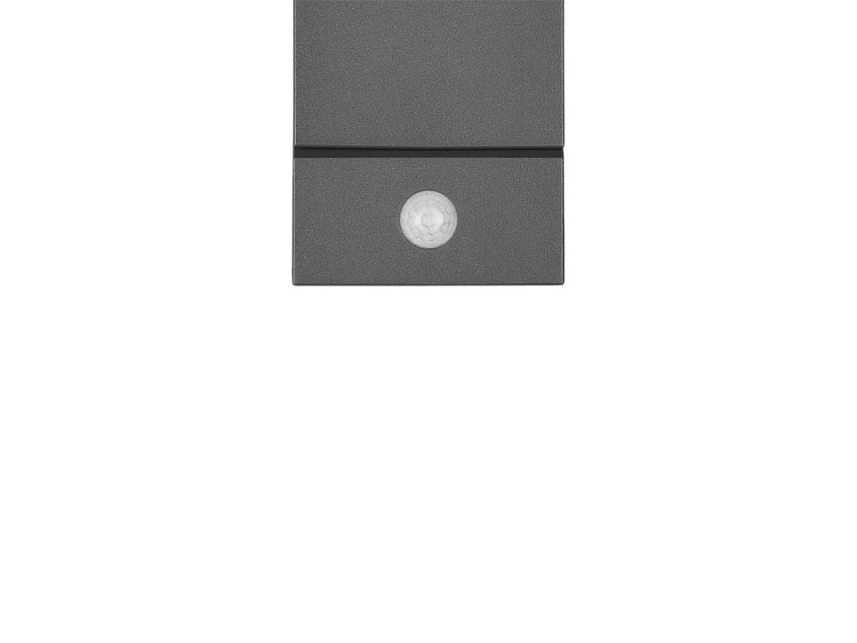 Applique da esterno LED, alluminio, antracite, 9x16x11 cm, Avon