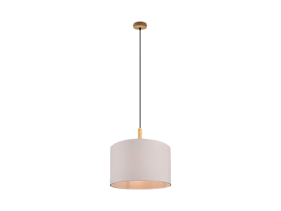 Lampada a sospensione, legno, naturale, 40x150x40 cm, Korba