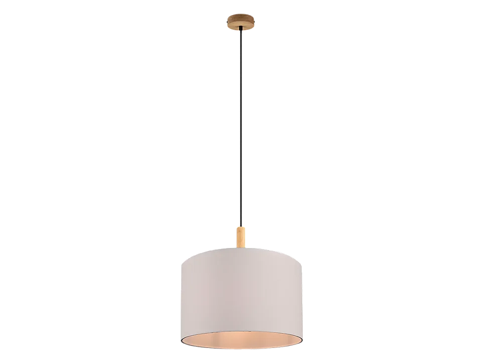 Lampada a sospensione, legno, naturale, 40x150x40 cm, Korba