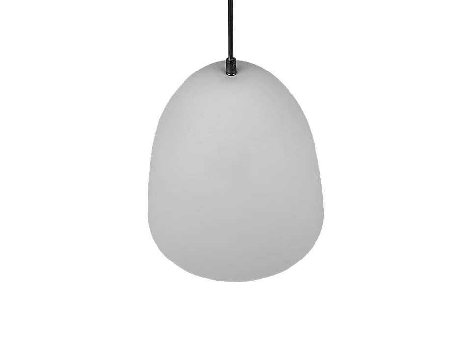 Lampada a sospensione, metallo, grigio, 25x150x25 cm, Tilda