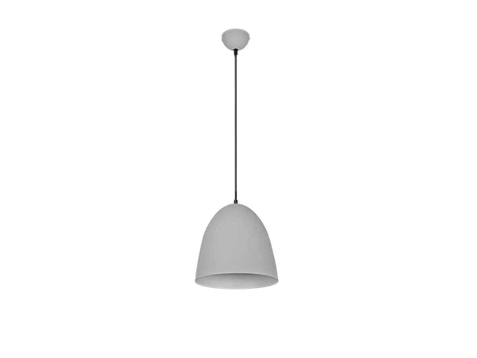 Lampada a sospensione, metallo, grigio, 25x150x25 cm, Tilda