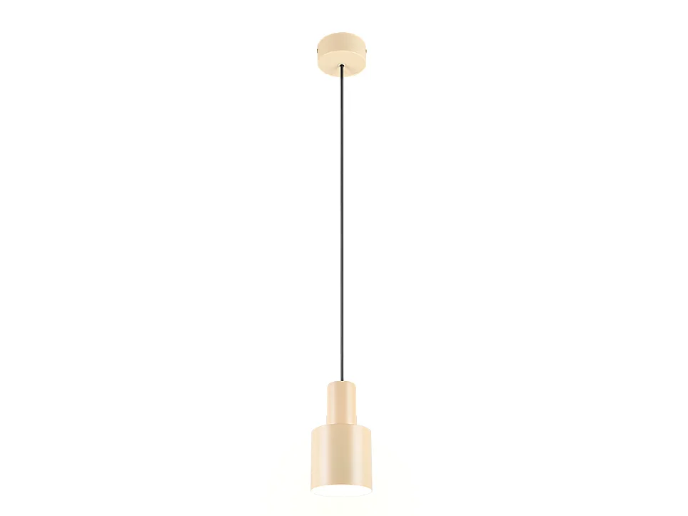 Hanglamp AGUDO - 12x12x150 cm - Beige