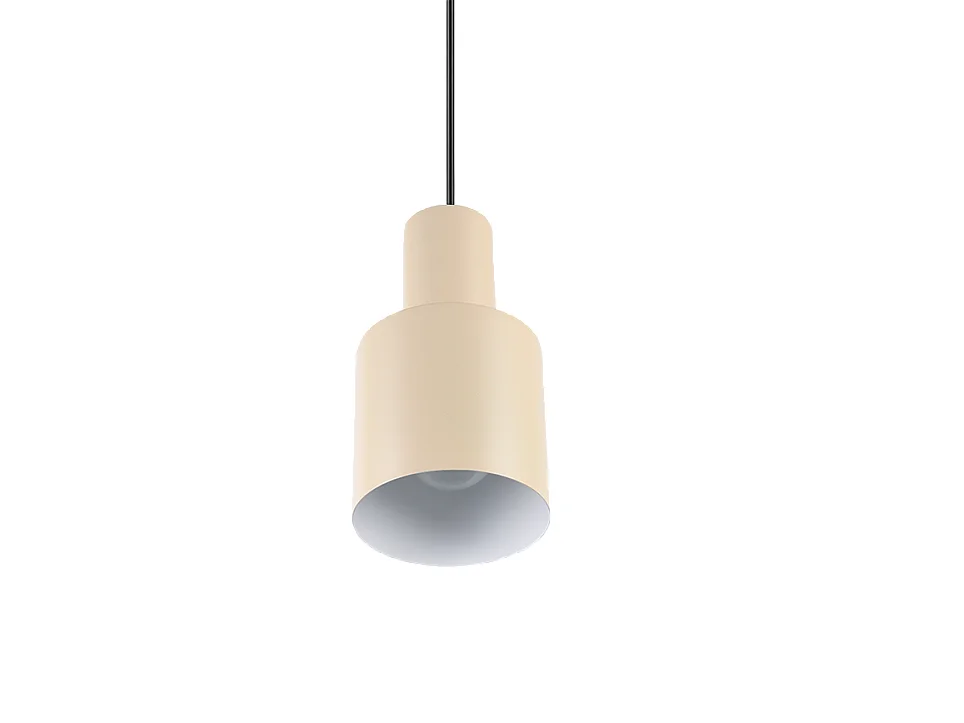 Hanglamp AGUDO - 12x12x150 cm - Beige