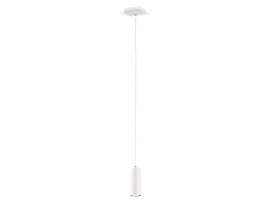 Lampada a sospensione, metallo, bianco, 12x150x12 cm, Marley
