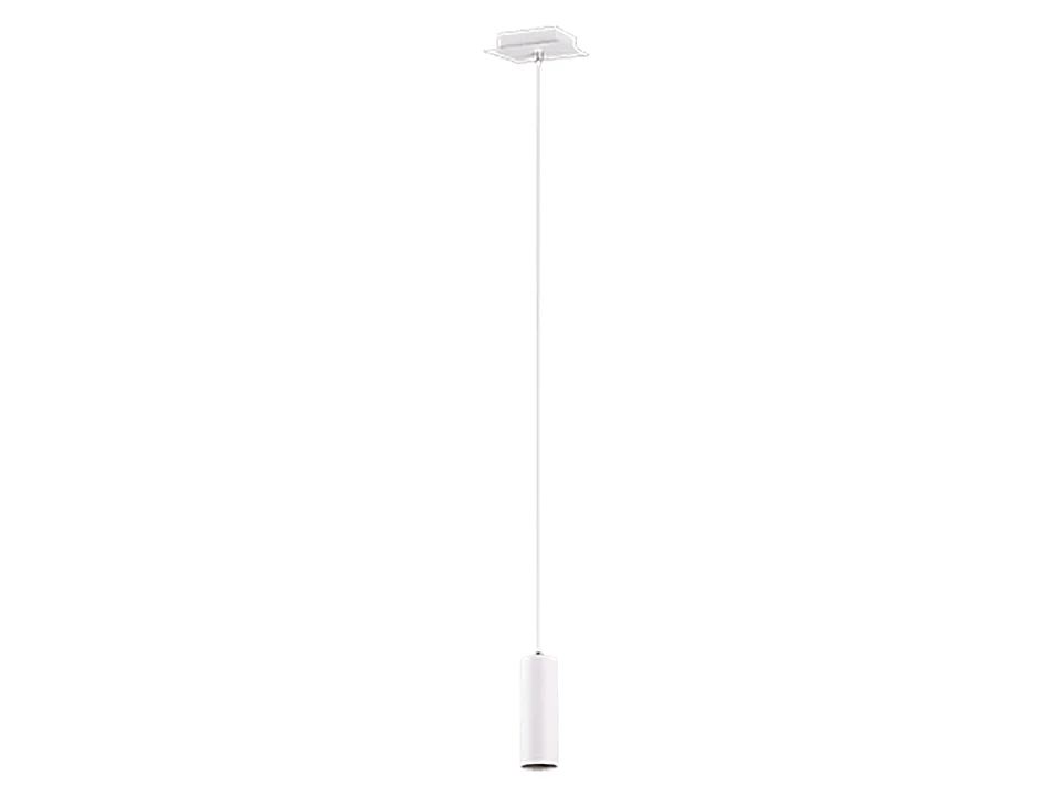 Lampada a sospensione, metallo, bianco, 12x150x12 cm, Marley
