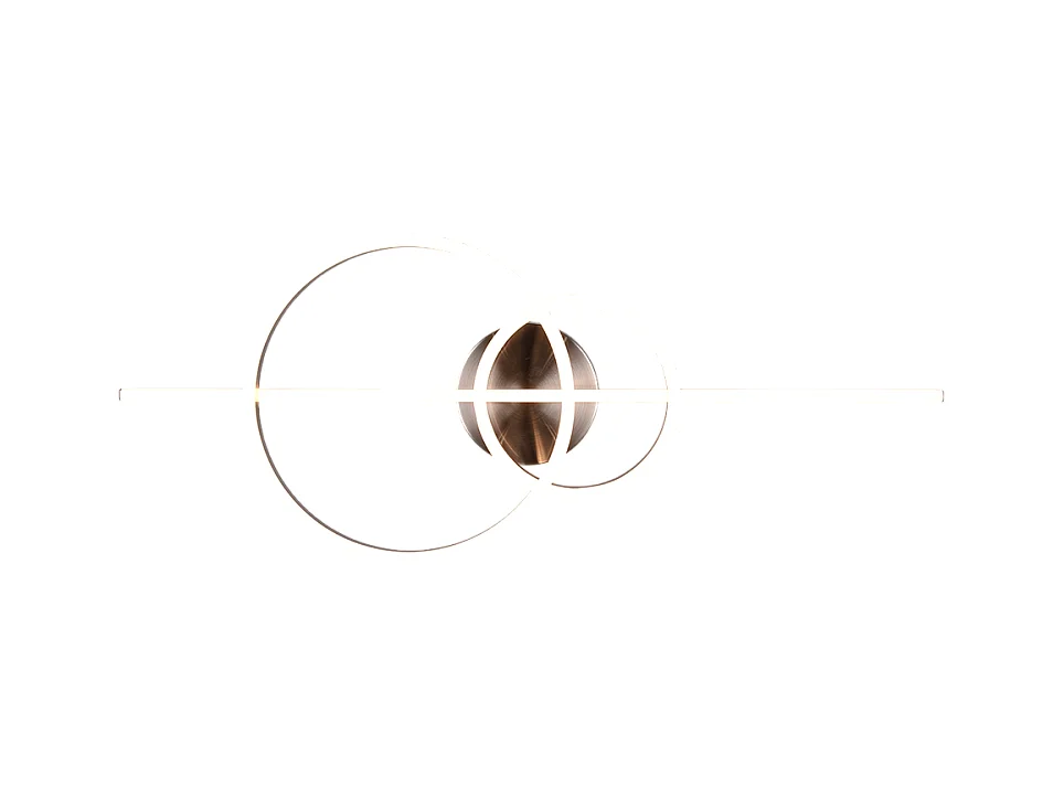 Plafoniera LED, metallo, nichel opaco, 100x12,5x40 cm, Montilla