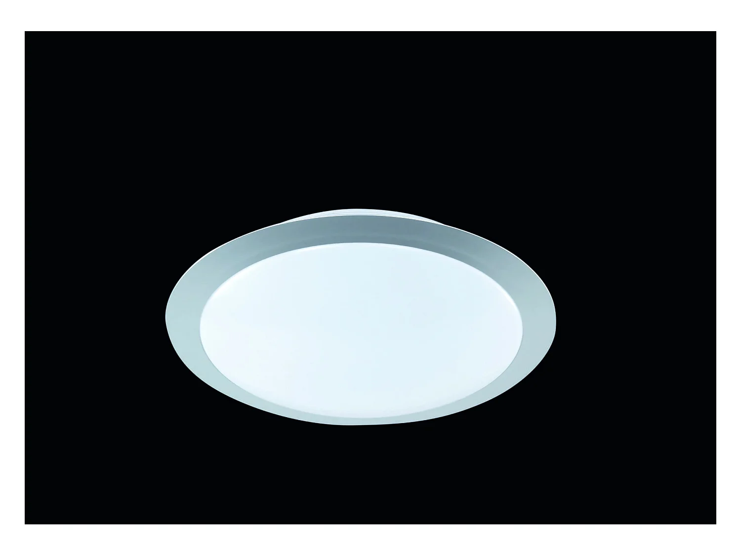 Plafoniera LED, metallo, titano, 29x8x29 cm, Gonzalo