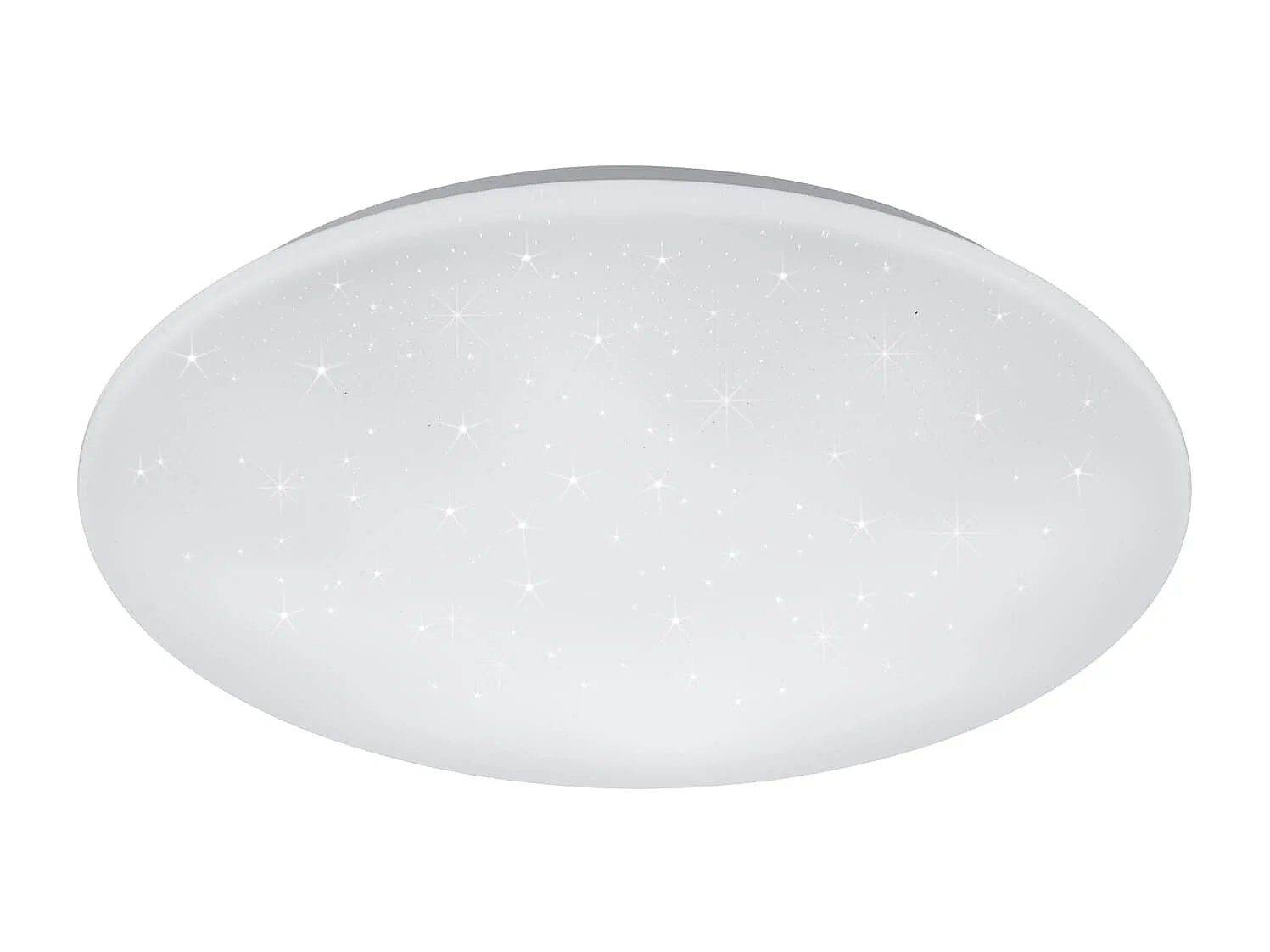 Plafoniera LED, plastica, bianco, 60x12x60 cm, Kato