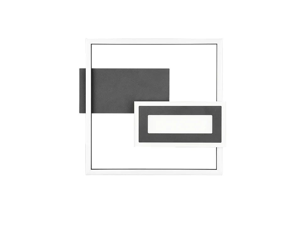 Plafondlamp SPIRO - 0x0x4.5 cm - Zwart