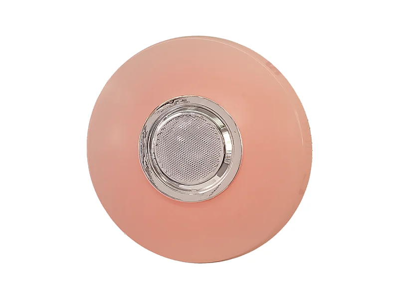 Plafoniera LED, plastica, bianco, 33x8,5x33 cm, Maia