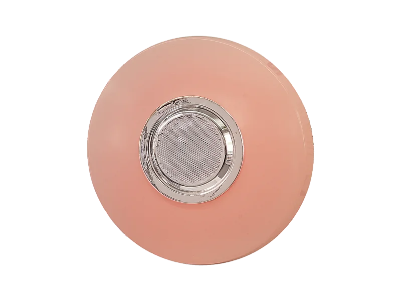 Plafoniera LED, plastica, bianco, 33x8,5x33 cm, Maia