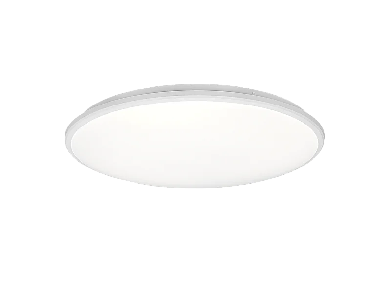 Plafoniera LED, plastica, bianco opaco, 50x7,5x50 cm, Limbus
