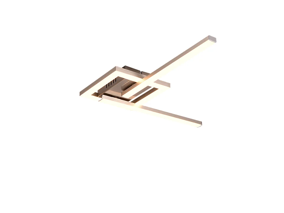 Plafondlamp VIALE - 0x0x5 cm - Grijs
