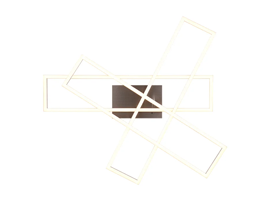 Plafondlamp CORSO - 0x0x10 cm - Grijs
