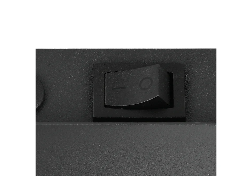 Faretto, metallo, caffè, 12x12x16,5 cm, Gillan