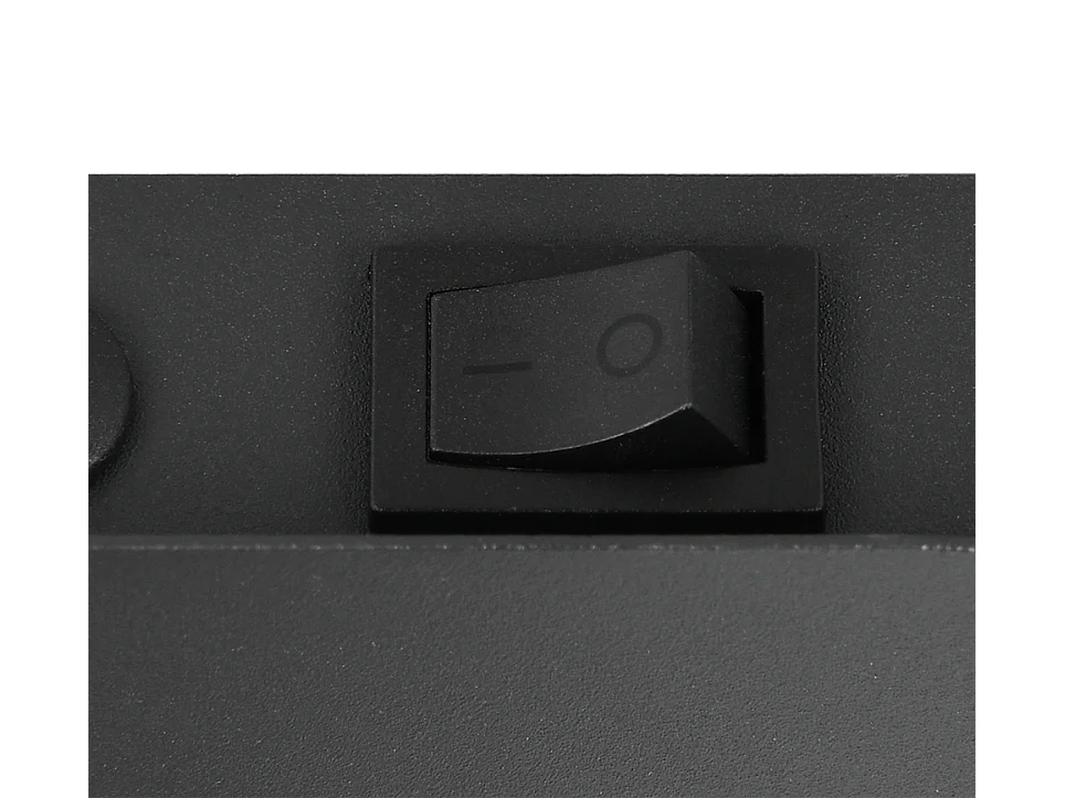 Faretto, metallo, caffè, 12x12x16,5 cm, Gillan