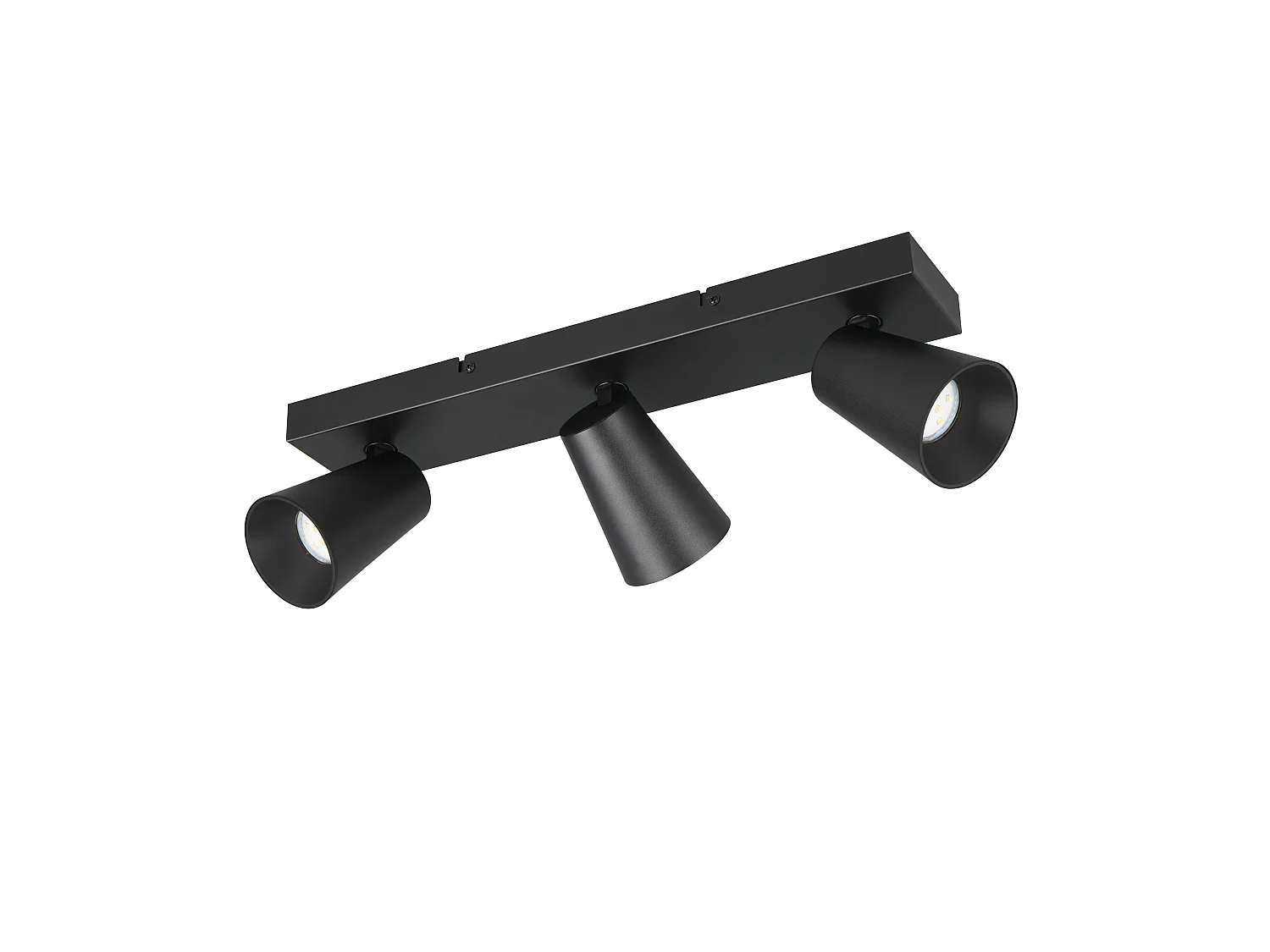 Spot SHARP - 8x8x16 cm - Zwart