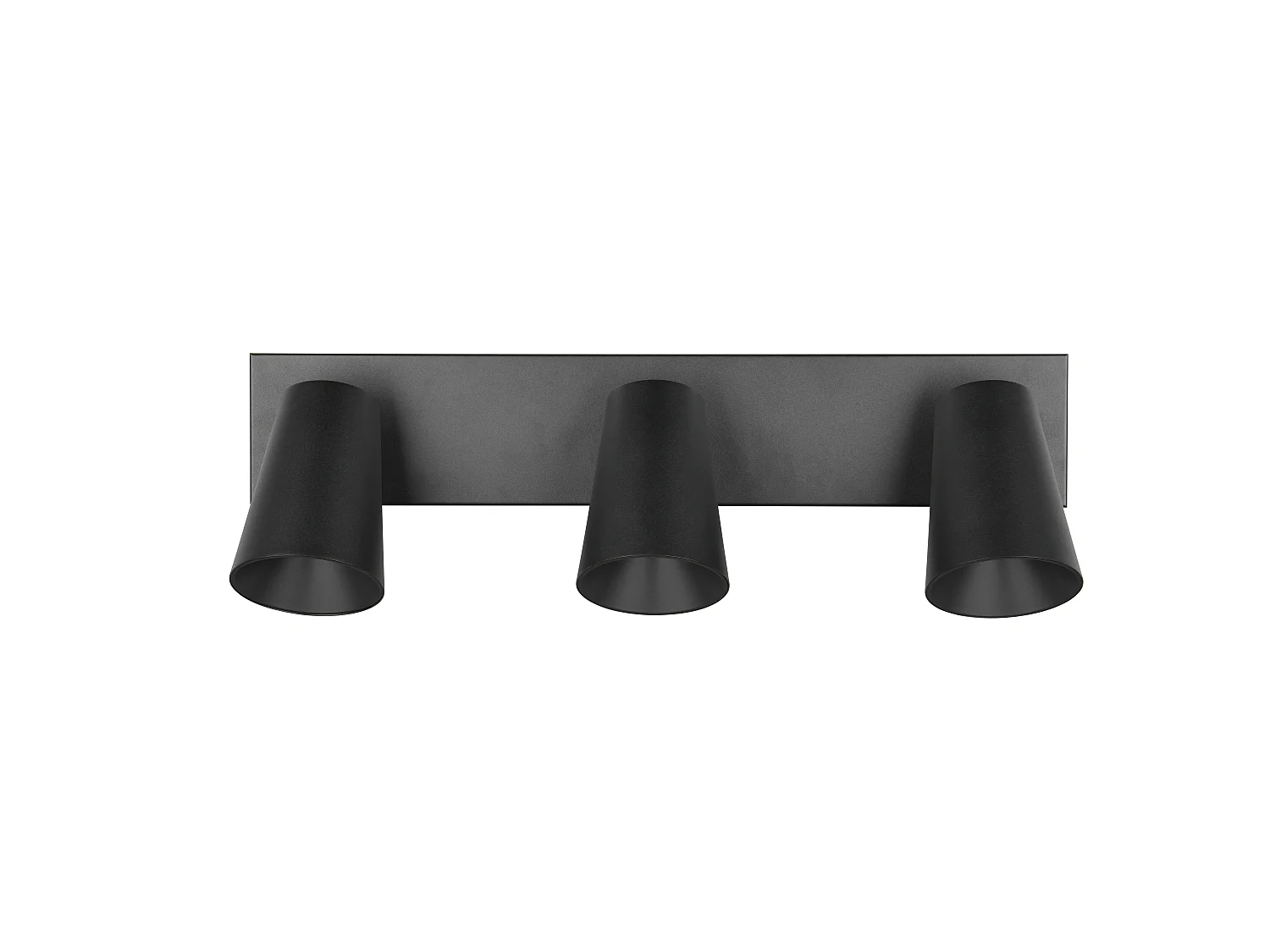 Spot SHARP - 8x8x16 cm - Zwart