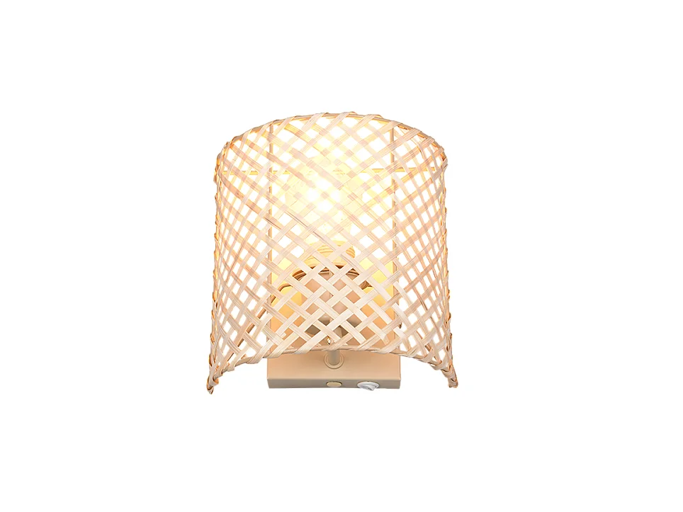 Wandlamp BINA - 0x0x19 cm - Beige