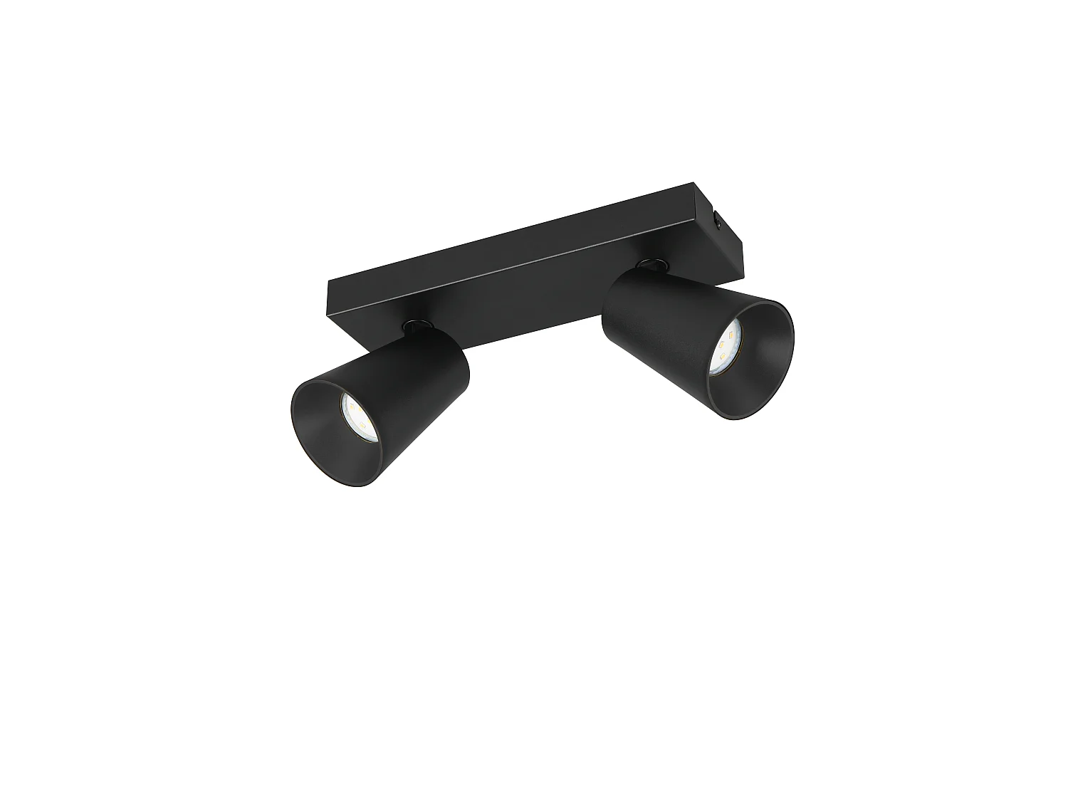 Spot SHARP - 8x8x16 cm - Zwart