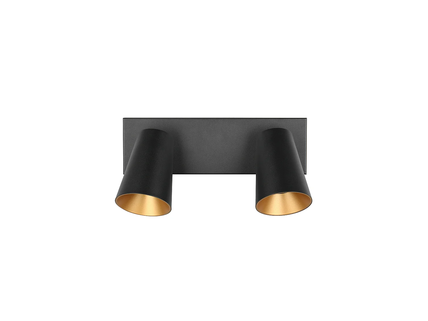 Spot SHARP - 8x8x16 cm - Zwart