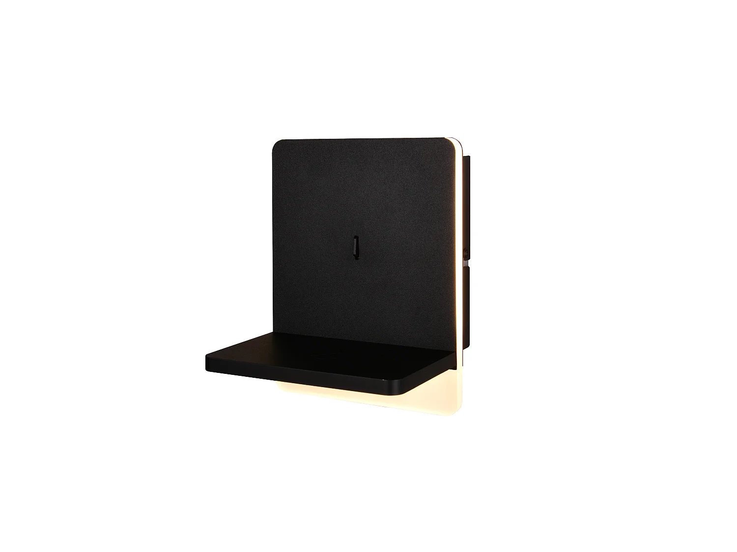 Wandlamp FAIRFIELD - 0x0x20 cm - Zwart