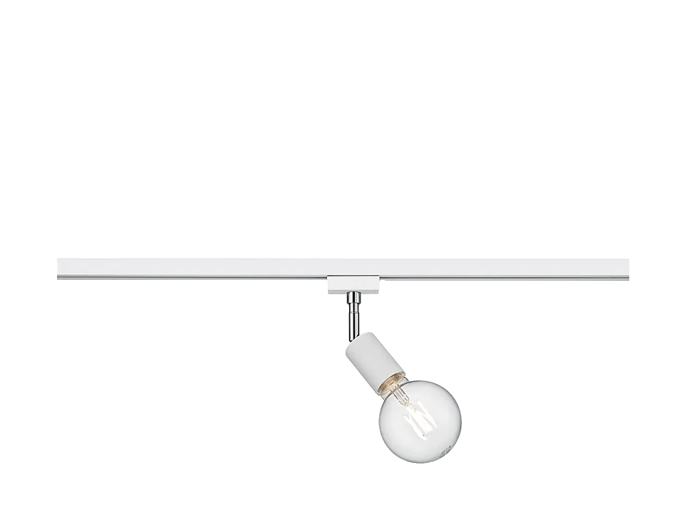 Faretto, metallo, bianco opaco, 10x12x4,2 cm, Duoline