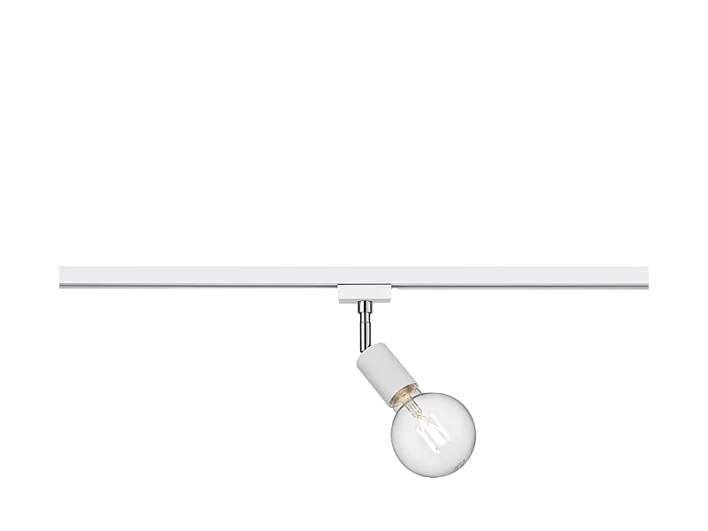 Faretto, metallo, bianco opaco, 10x12x4,2 cm, Duoline