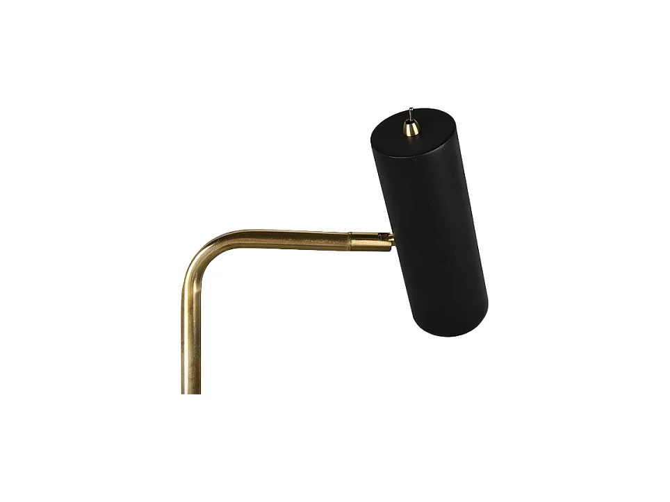 Piantana, metallo, ottone satinato, 23x151x39 cm, Marley