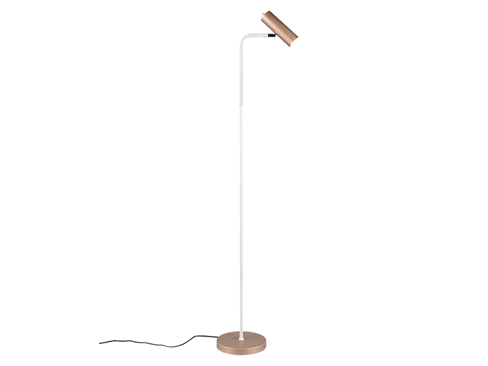 Piantana, metallo, caffè, 38x151x23 cm, Marley