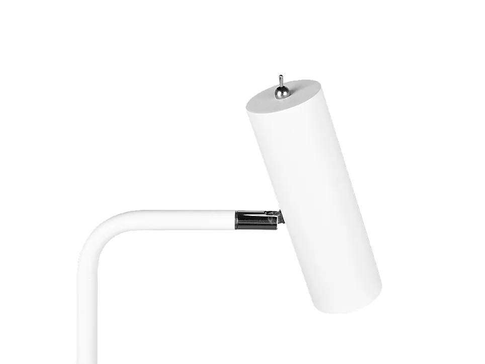 Piantana, metallo, bianco opaco, 23x151x39 cm, Marley