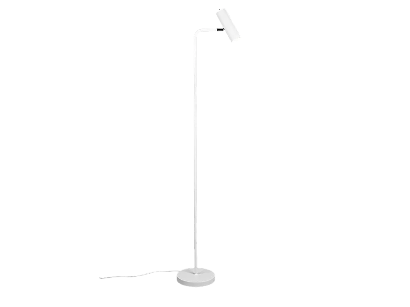 Piantana, metallo, bianco opaco, 23x151x39 cm, Marley