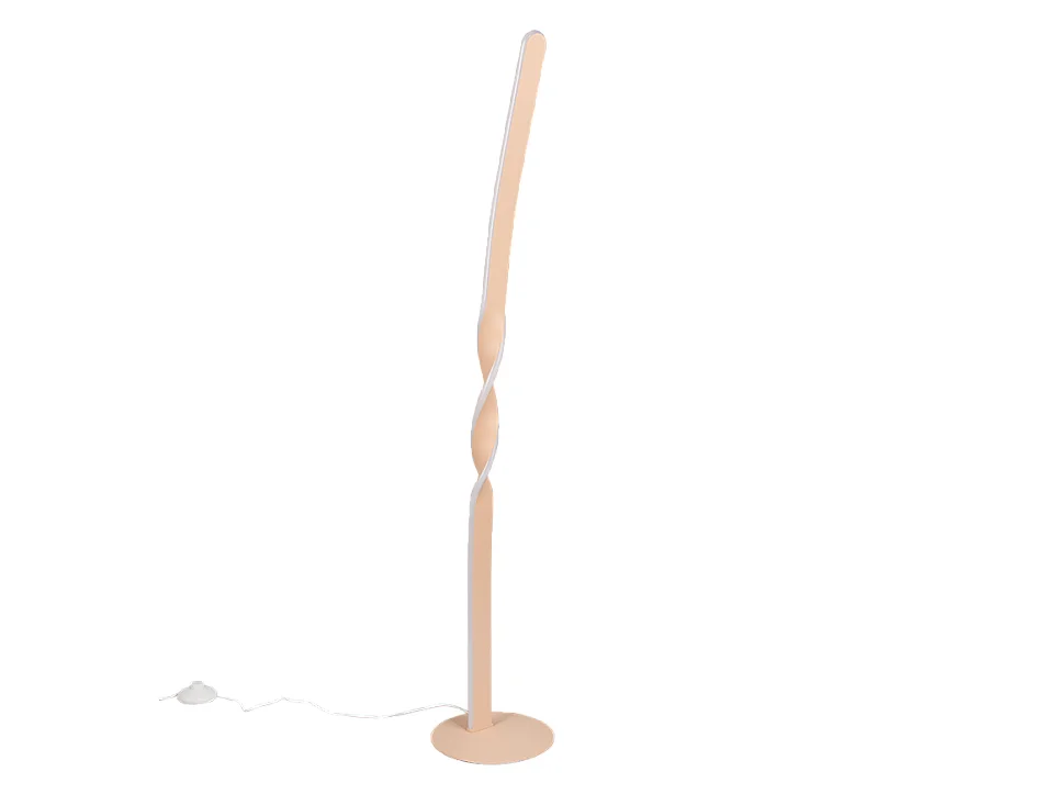 Piantana LED, metallo, sabbia, 20x110x21,5 cm, Ginko