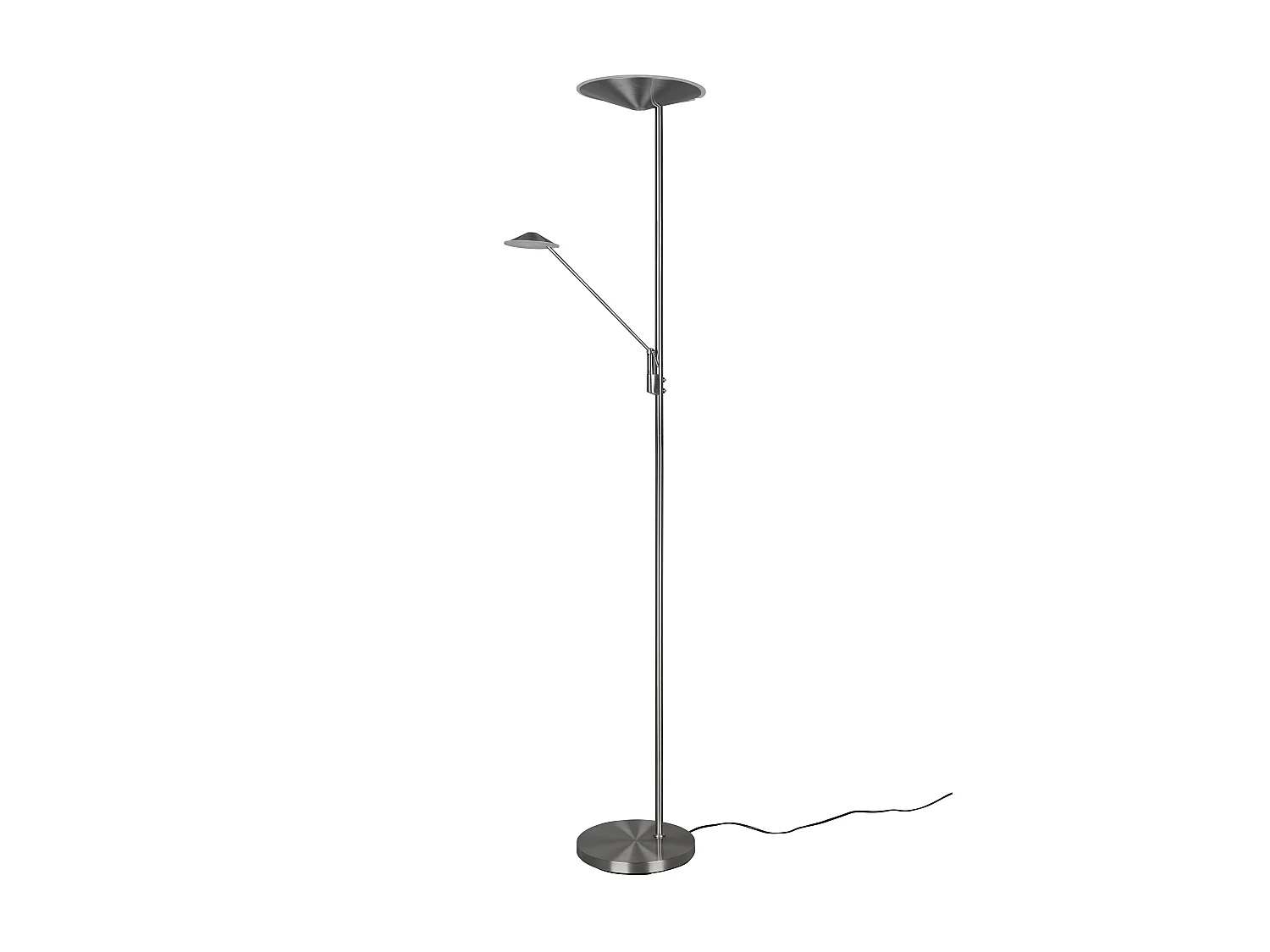 Vloerlamp BRANTFORD - 41.6x41.6x180 cm - Grijs
