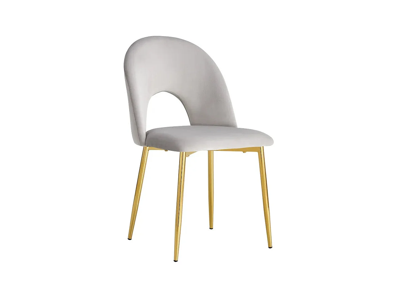 Lot de chaises TEDDY Gold velours