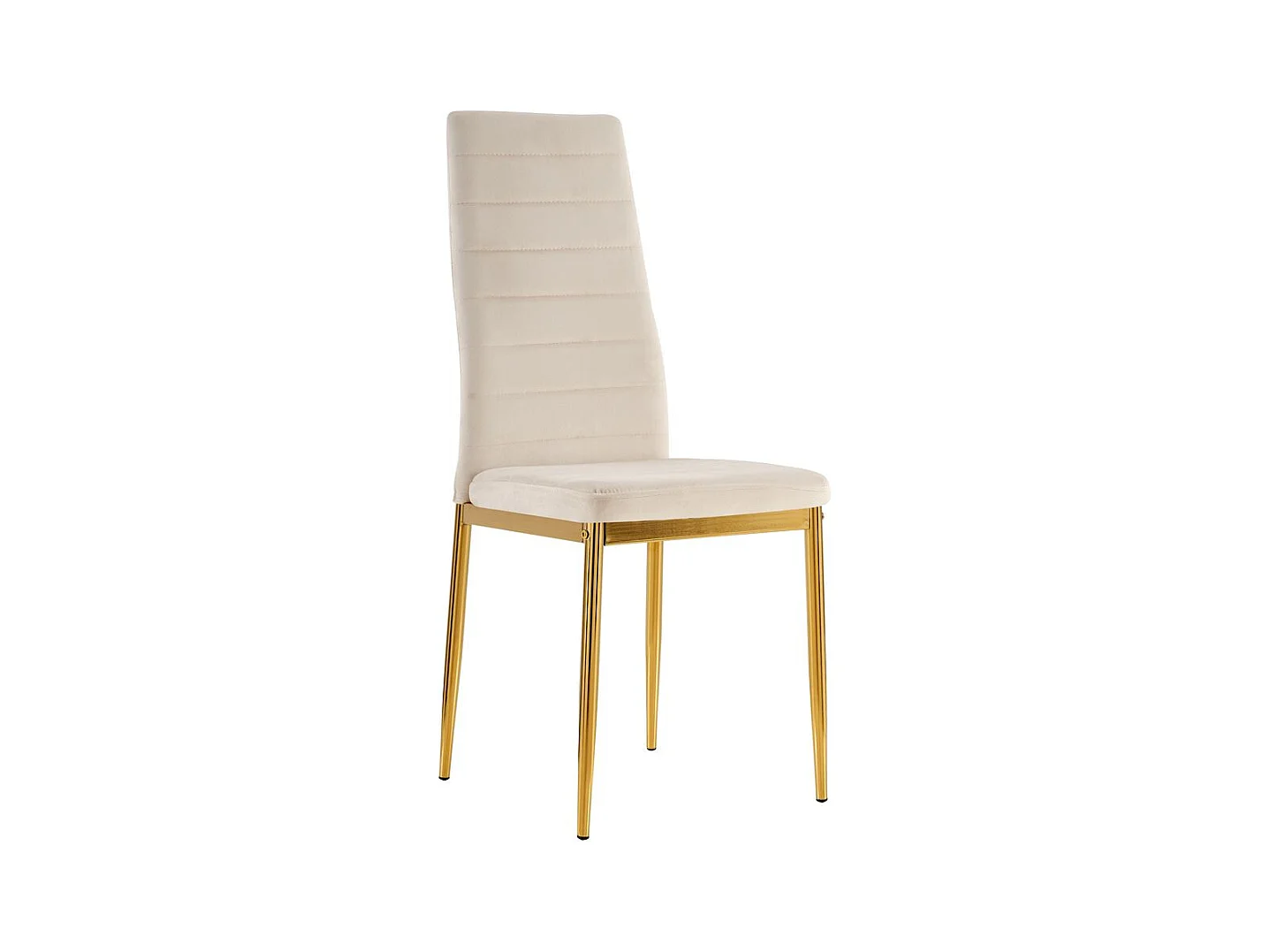 Lot de 6 chaises TOLIA gold velours