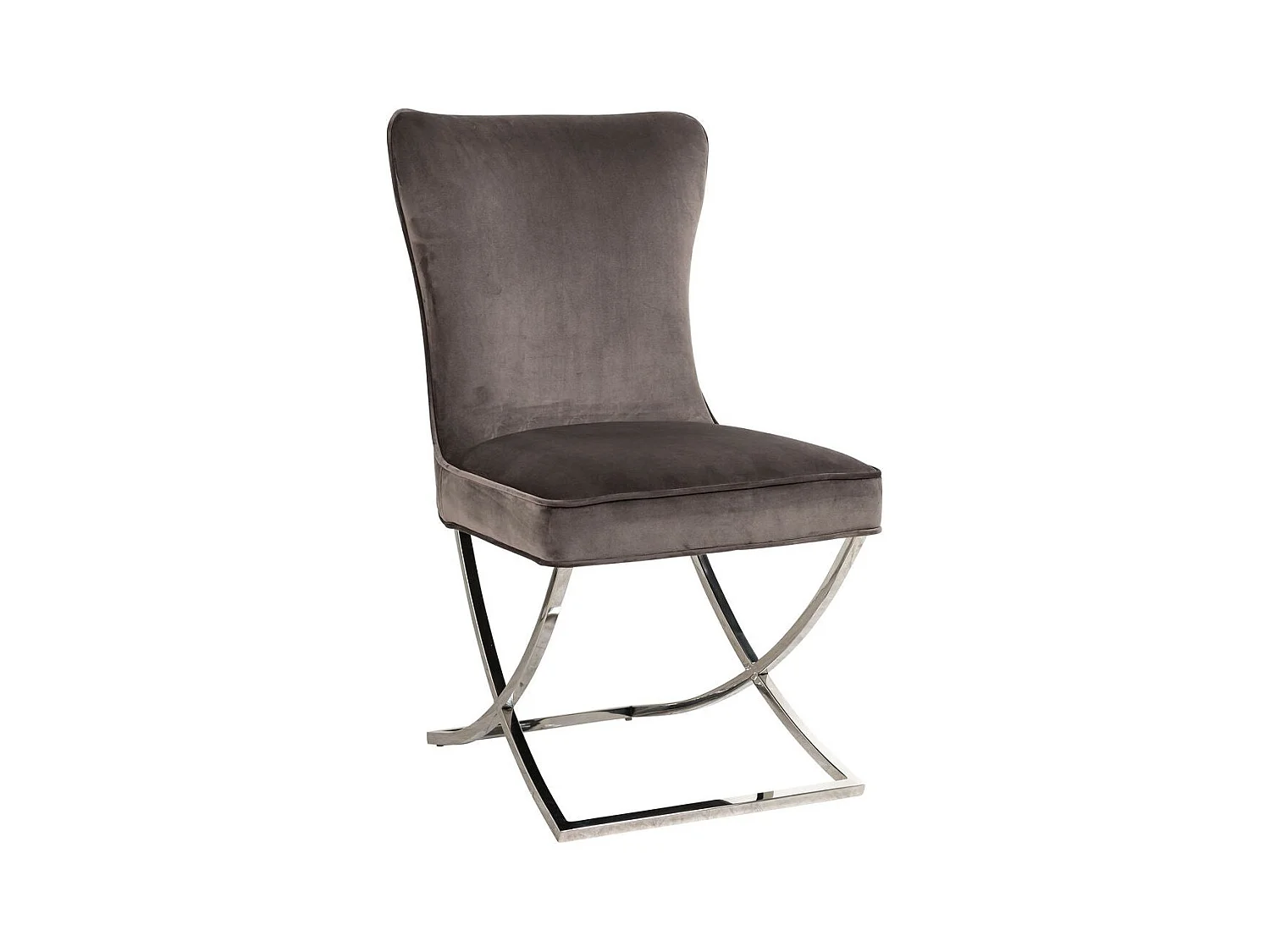 Lot de chaises GABRIELLE capitonnée velours