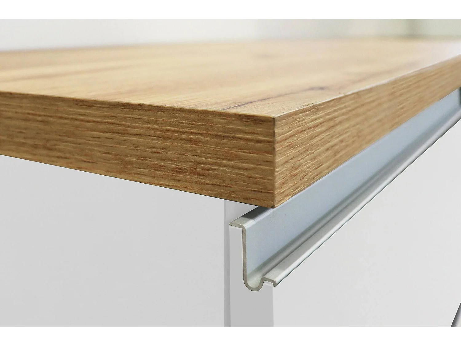 Cuisine Complète Attiko, Modulable Made in Italy, Blanc Brillant