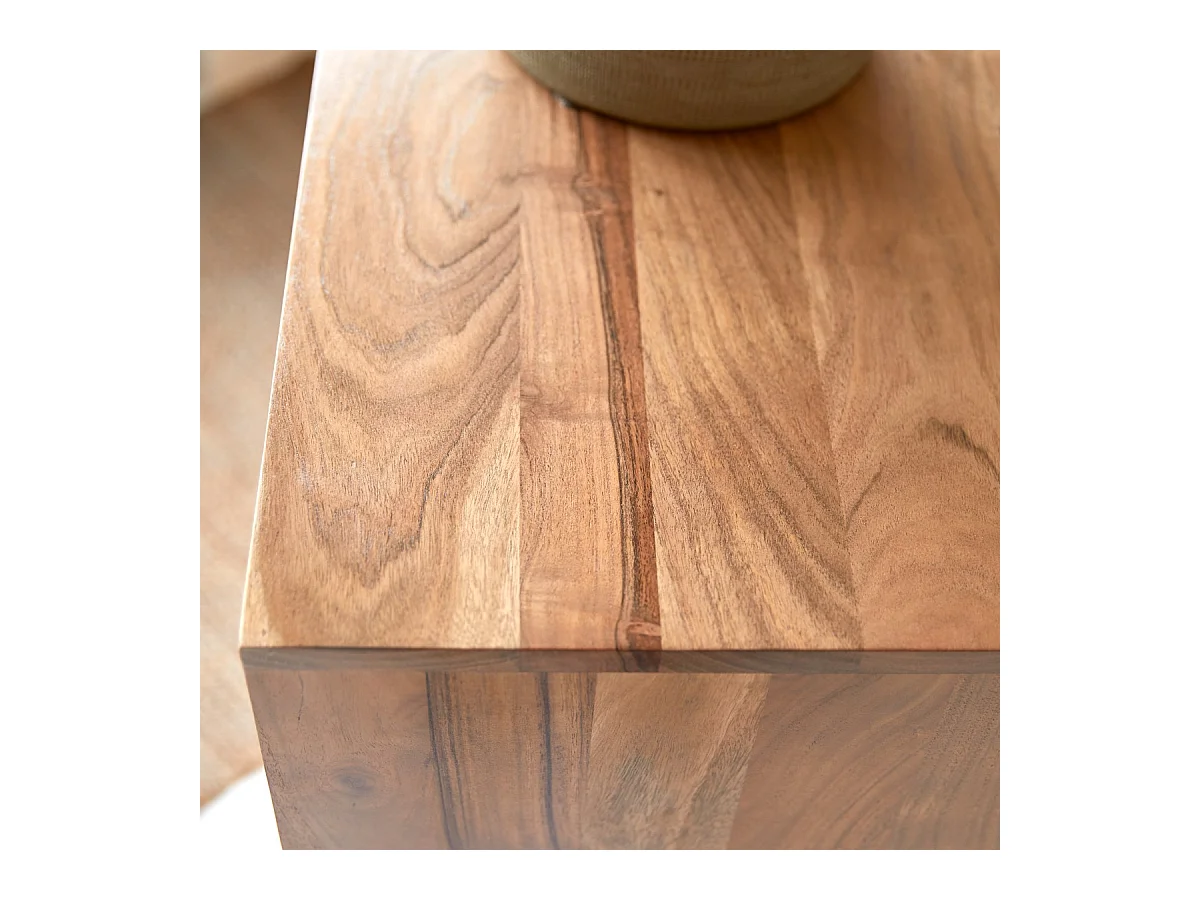 Madia in legno di acacia 5 cassetti Pavel