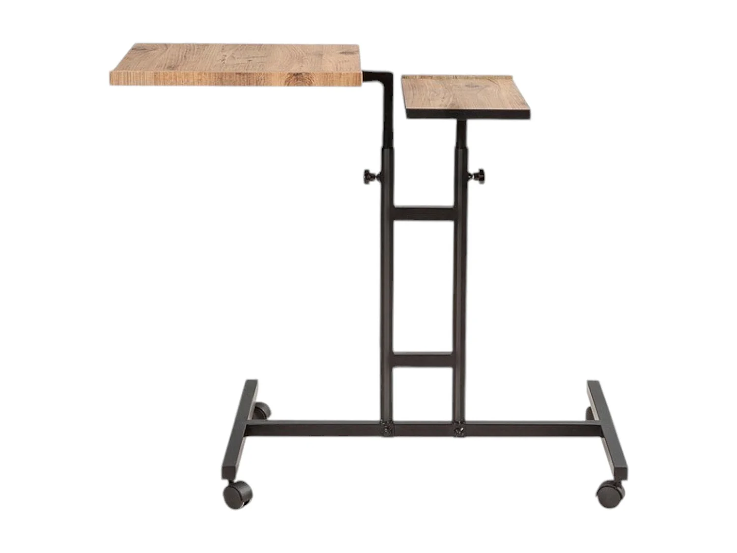 Bureau Cairoli Zwart 67x45.5x87 cm - PC Houder en Opbergruimte