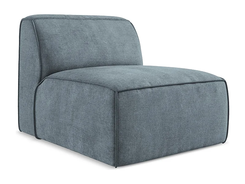 Modular - Mittelsofa - Chenille - Jeans - OMAO
