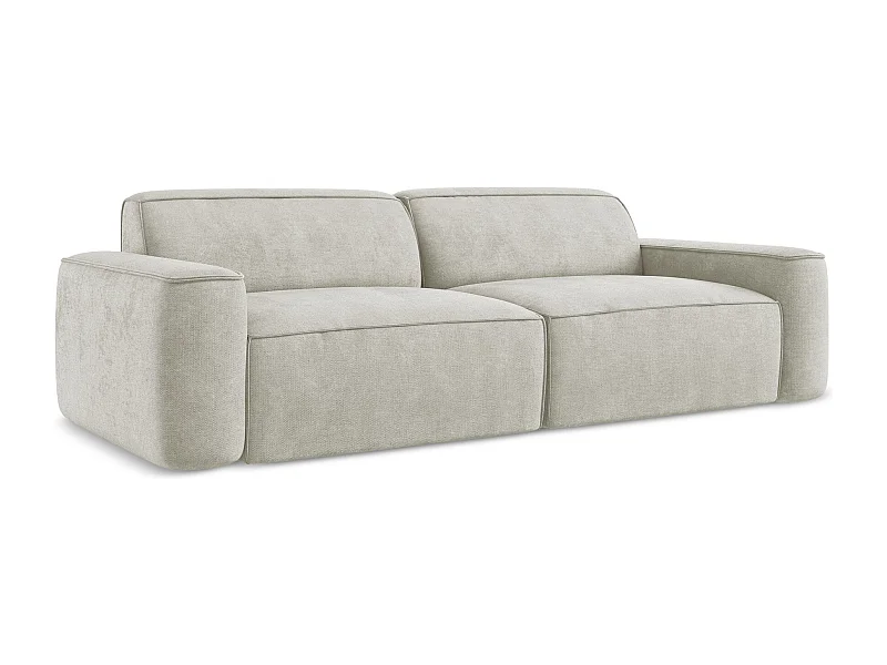Modulares 4-Sitzer Sofa - Chenille - Perle - OMAO