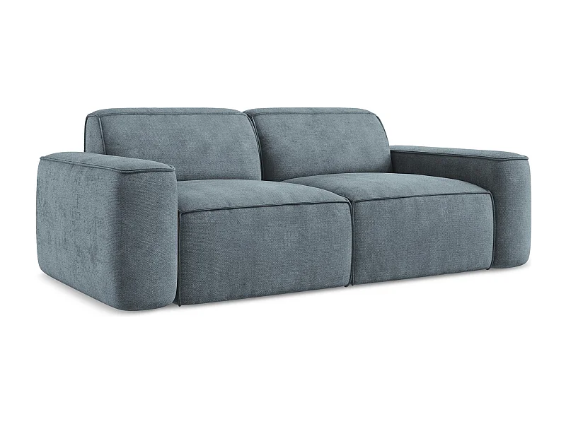 Modulares 3-Sitzer Sofa - Chenille - Jeans - OMAO