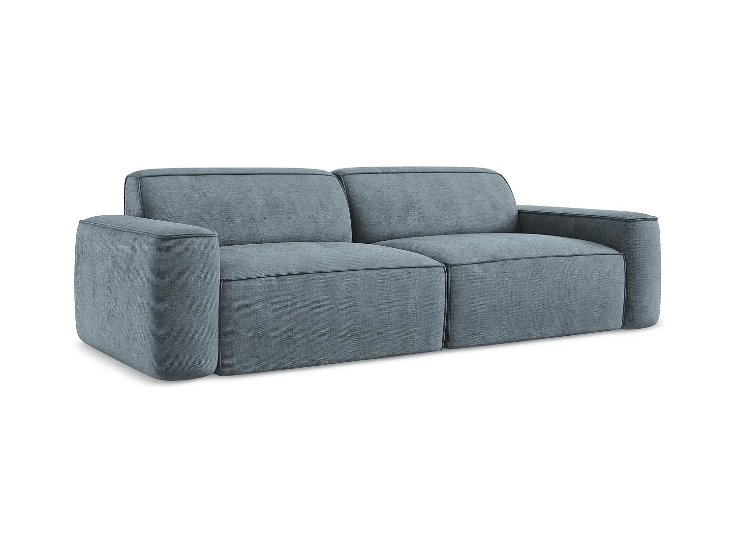Modulares 4-Sitzer Sofa - Chenille - Jeans - OMAO
