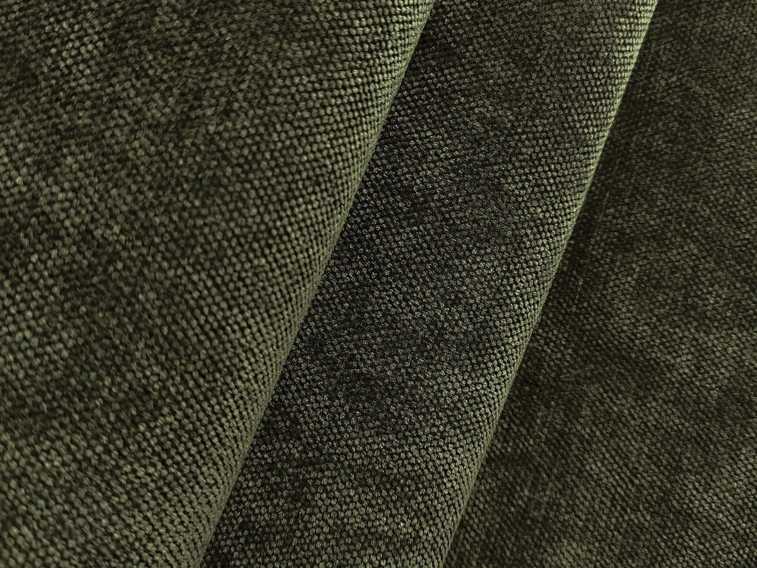 Modulares 3-Sitzer Sofa - - Chenille - Olive - MELISSA