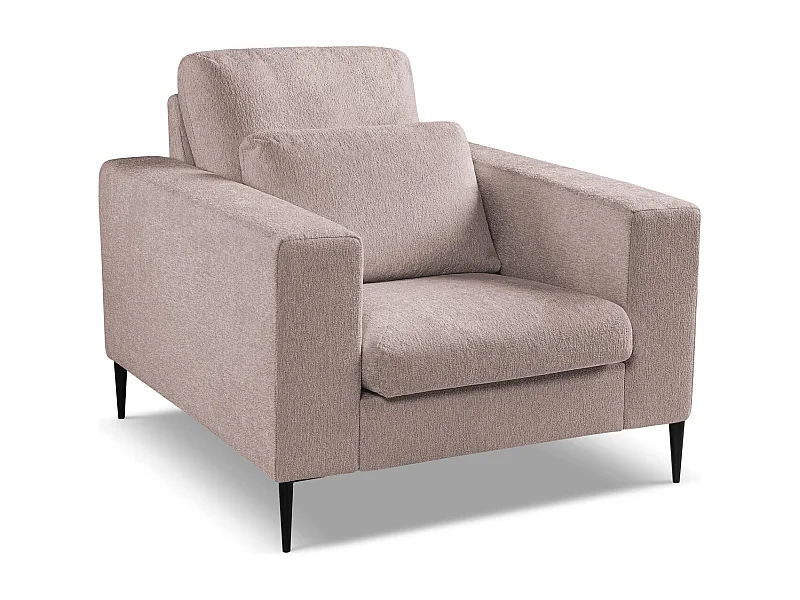 Sessel - Chenille - Puderrosa - AKALA