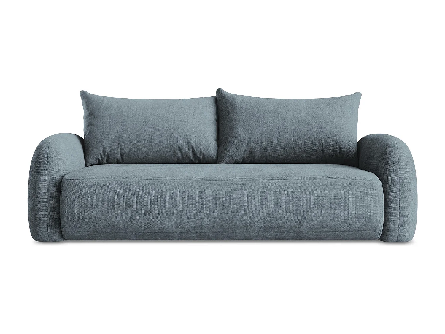 3-Sitzer Sofa mit Schlaffunktion - Chenille - Jeans - HALE