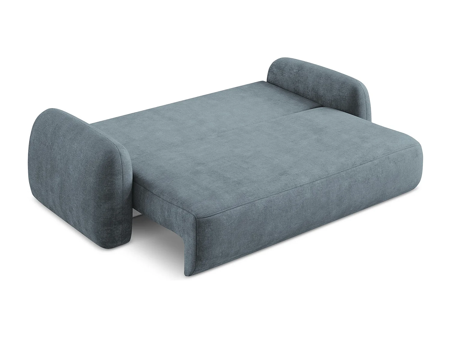 3-Sitzer Sofa mit Schlaffunktion - Chenille - Jeans - HALE