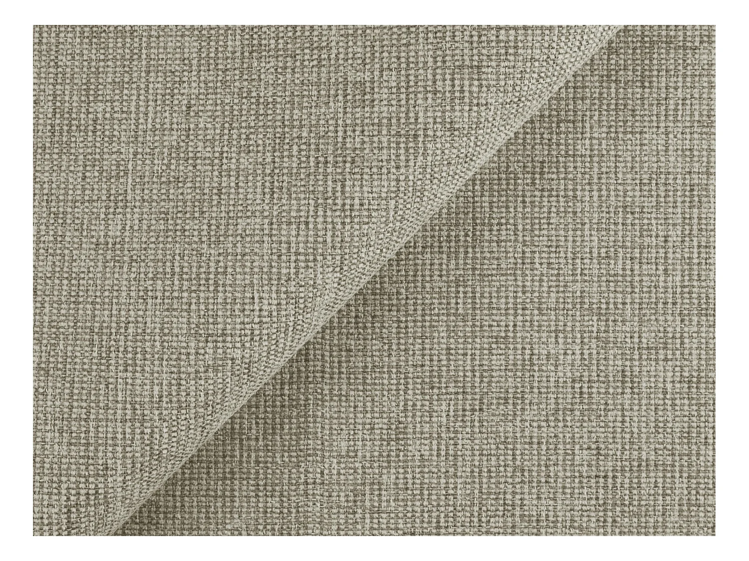 Canapé 3 places convertible en tissu texturé - beige clair - LILO